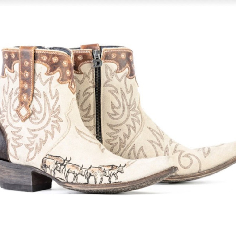 Double D Ranch Red River Crossing Boots 8.5